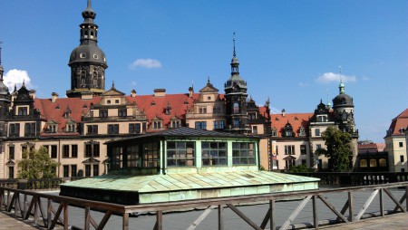 Residenzscloss z druhé strany