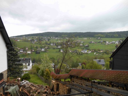 německá vesnička Rittersgrun
